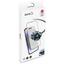 Zore Apple iPhone 14 Pro Hizalama Aparatlı Hadid Glass Cam Siyah Ekran Koruyucu