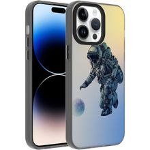 Zore Apple iPhone 14 Pro Max Desenli Dragon Sert Kapak Kılıf