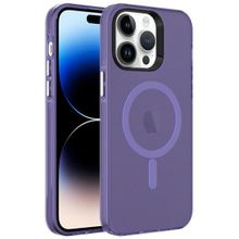 Zore Apple iPhone 14 Pro Max Magsafe Şarj Özellikli Buzlu Transparan C-Pro Sert Kapak Kılıf
