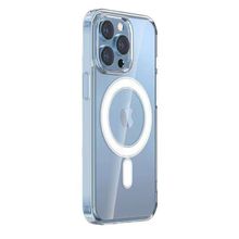 Zore Apple iPhone 14 Pro Max Magsafe Şarj Özellikli Şeffaf Sert PC Embos Kapak Kılıf