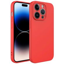 Zore Apple iPhone 14 Pro Max Uyumlu Kamera Korumalı Mara Lansman Kapak Kırmızı Kılıf