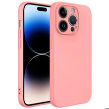 Zore Apple iPhone 14 Pro Max Uyumlu Kamera Korumalı Mara Lansman Kapak Pembe Kılıf