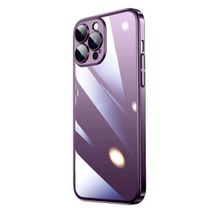 Zore Apple iPhone 14 Pro Sert PC Renkli Çerçeveli Riksos Silikon Kapak Kılıf