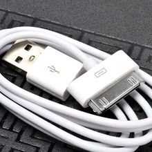 Zore Apple iPhone 4S Beyaz USB Kablo