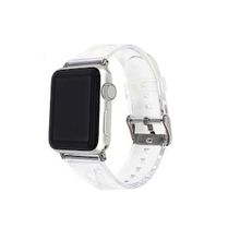 Zore ​​​Apple Watch 38 mm KRD-13 Şeffaf Silikon Kordon