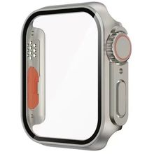 Zore Apple Watch 44 mm Watch Ultra 49 mm Watch Gard 27 Kasa Donusturucu ve Ekran Koruyucu