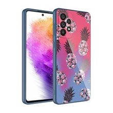 Zore Galaxy A52 Kılıf Kamera Korumalı Desenli Sert Silikon Epoksi Kapak
