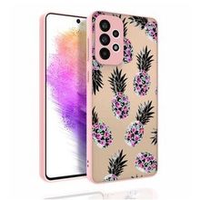 Zore Galaxy A73 Desenli Kamera Korumalı Parlak Nora Kılıf