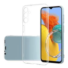 Zore Galaxy M14 Şeffaf İnce ve Esnek Süper Silikon Cep Telefonu Kılıfı