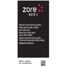 Zore Galaxy Note 3 3200 mAh A Kalite Uyumlu Batarya
