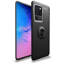 Zore Galaxy S20 Ultra Manyetik Yüzüklü Ravel Silikon Kılıf