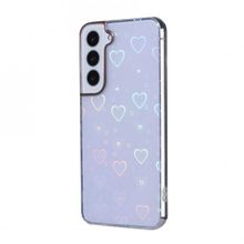 Zore Galaxy S22 Sidney Desenli Sert Kapak Kılıf