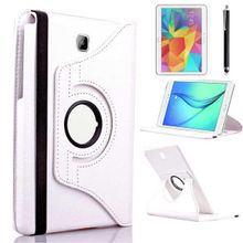 Zore Galaxy Tab A T580 10.1 Dönebilen Standlı - Beyaz Kılıf