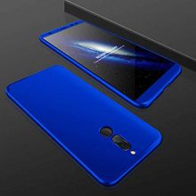 Zore Huawei Mate 10 Lite Double Dip AYS 3in1 Sert Rubber Kapak Mavi Kılıf