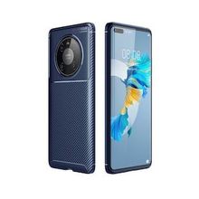 Zore Huawei Mate 40 Pro Karbon Tasarım Negro Silikon Cep Telefonu Kılıfı
