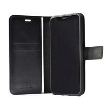 Zore Kar Deluxe Huawei P20 Lite Cüzdanlı Yan Kapaklı Siyah Deri Kılıf