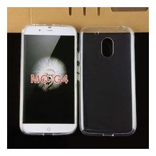 Zore Lenovo Moto G4 Süper Silikon Kapak Şeffaf Kılıf