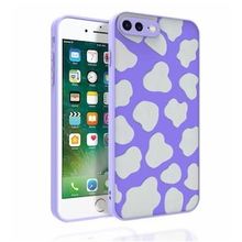 Zore More TR Apple İphone 8 Plus Desenli Kamera Korumalı Parlak Nora Kapak Cep Telefonu Kılıfı