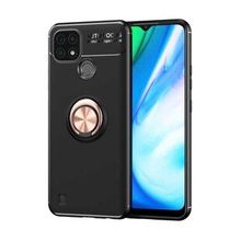 Zore Realme C21 Manyetik Yüzüklü Ravel Silikon Kılıf