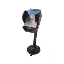 Zore RG-01 360 Derece Oynar Başlıklı Vantuzlu Tasarım Siyah Araç İçi Telefon Tutucu