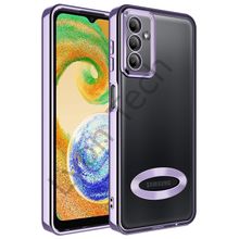 Zore Samsung Galaxy A04s Kamera Korumalı Logo Gösteren Omega Kapak Kılıf
