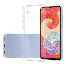 Zore Samsung Galaxy A05 Şeffaf Süper Silikon Kapak Cep Telefonu Kılıfı