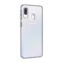 Zore Samsung Galaxy A40 Süper Şeffaf Esnek Silikon Kılıf