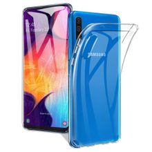 Zore Samsung Galaxy A50 İnce Şeffaf Esnek Silikon Kılıf