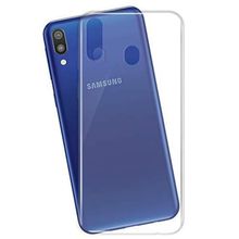 Zore Samsung Galaxy M20 İnce Şeffaf Esnek Silikon Kılıf