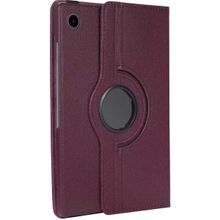 Zore Samsung Galaxy Tab A8 10.5 SM-X200 2021 Dönebilen Standlı - Mor Kılıf