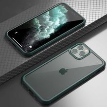 Zore SHF02D1101 Apple Iphone 11 Pro Max Dört Köşeli Lazer Silikon Cep Telefonu Kılıf