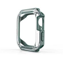 Zore Watch Gard 08 Sert Pc + Silikon Apple Watch 7 45 mm Akıllı Saat Koruyucu