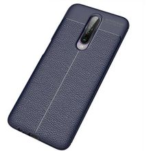 Zore Xiaomi Poco X2 Niss Silikon Kapak Lacivert Kılıf