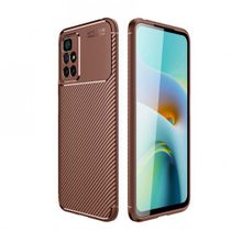 Zore Xiaomi Redmi 10 Karbon Tasarım Negro Silikon Cep Telefonu Kılıfı