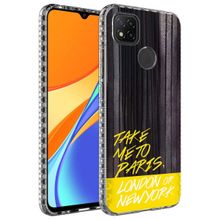 Zore Xiaomi Redmi 9C Airbag Kenarlı Renkli Desenli Silikon Elegans Kapak Kılıf