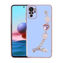 Zore Xiaomi Redmi Note 10 El Tutamaçlı Kamera Korumalı Taka Silikon Kapak Kılıf