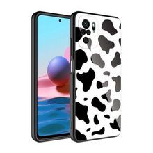 Zore Xiaomi Redmi Note 10S Kamera Korumalı Desenli Sert Silikon Epoksi Kapak Kılıf