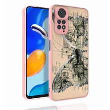 Zore Xiaomi Redmi Note 11 Global Desenli Kamera Korumalı Parlak Nora Kapak Kılıf