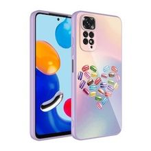 Zore Xiaomi Redmi Note 11 Pro 5G Kamera Korumalı Desenli Sert Silikon Epoksi Kapak Kılıf