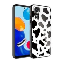 Zore Xiaomi Redmi Note 11S Global Kamera Korumalı Desenli Sert Silikon Epoksi Kapak Kılıf
