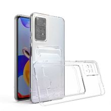 Zore Xiaomi Redmi Note 11S Global Kartlıklı Şeffaf Setra Clear Silikon Kılıf