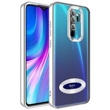 Zore Xiaomi Redmi Note 8 Pro Kamera Korumalı Logo Gösteren Omega Kapak Kılıf