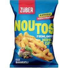 Züber 55 gr Ege Baharatlı Noutos Fırınlanmış Nohut Cipsi