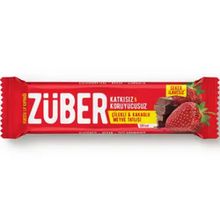 Züber Çilekli Kakaolu 40 gr Meyve Barı