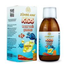 Zühre Ana Kids 200 ml Şurup Balık Yağı