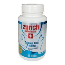 Zurich 125 Adet Kedi Köpek Kalsiyum Tablet