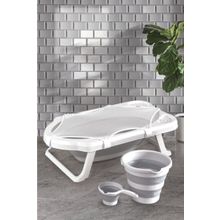 Zuu Baby Bebek Küveti Katlanır Banyo Seti Hediye Fileli