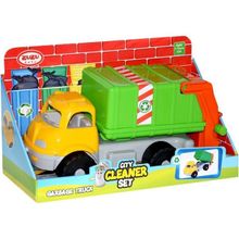 Zuzu Toys 4005 Sarı-Yeşil Çöp Kamyonu