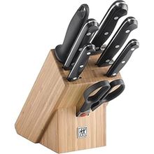 Zwilling Siyah Twin Chef 2 Blok Bıçak Seti