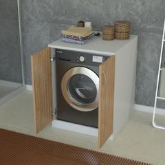 Adwantage Ars Antrasit Camasir Makinesi Dolabi Banyo Dolabi Rafli Kapakli Dolap Fiyati Ve Ozellikleri Gittigidiyor